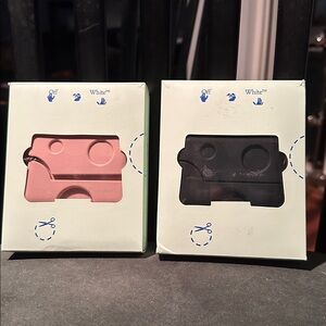 NIB AirPod case +chain Off-White Burrows Idee Regalo Donna AirPod pro case (ONE)